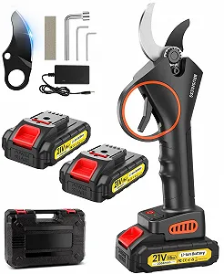 Акумуляторний гілкоріз 21 V 2 x 2000 mAh 800 W 33 мм - Фото 1