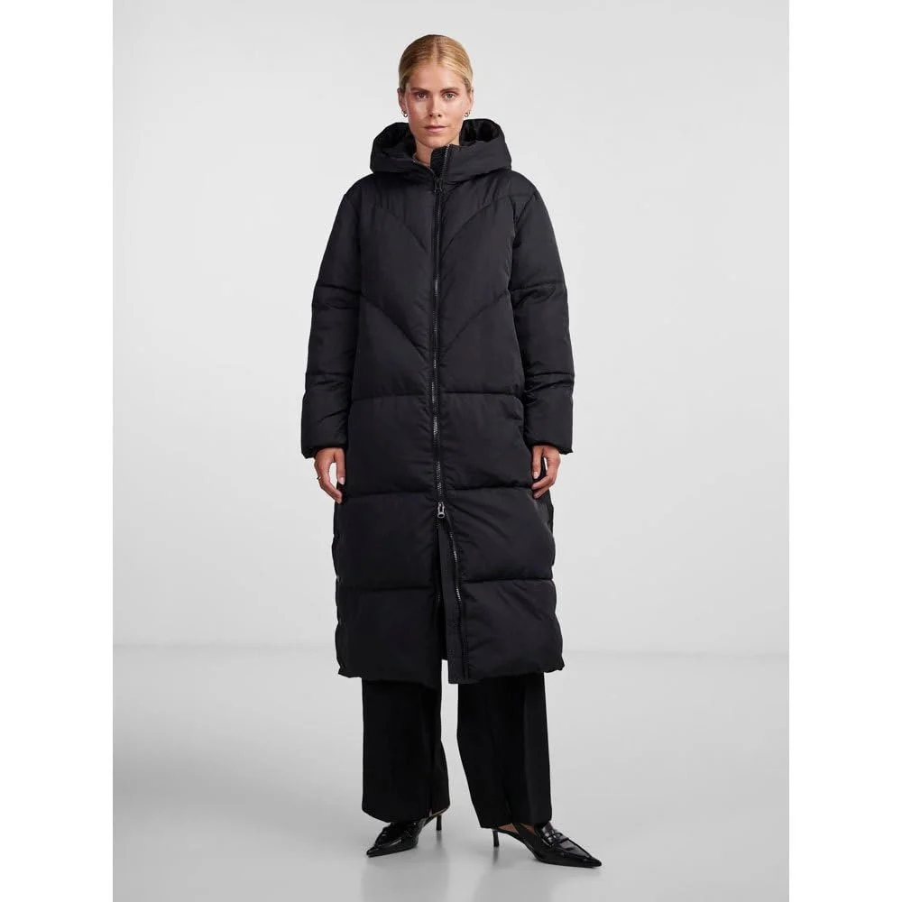 Пальто YAS Yasirima Ls Long Down Coat S. Noos, фото №3 Пальто YAS Yasirima Ls Long Down Coat S. Noos, фото №3