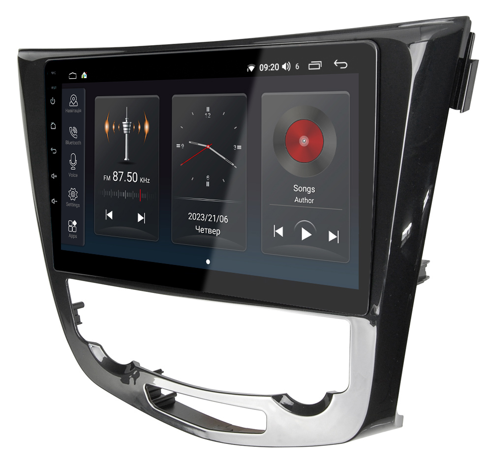 Штатна магнітола Abyss Audio SP-0175 для Nissan QASHQAI 2012-2016, фото №7