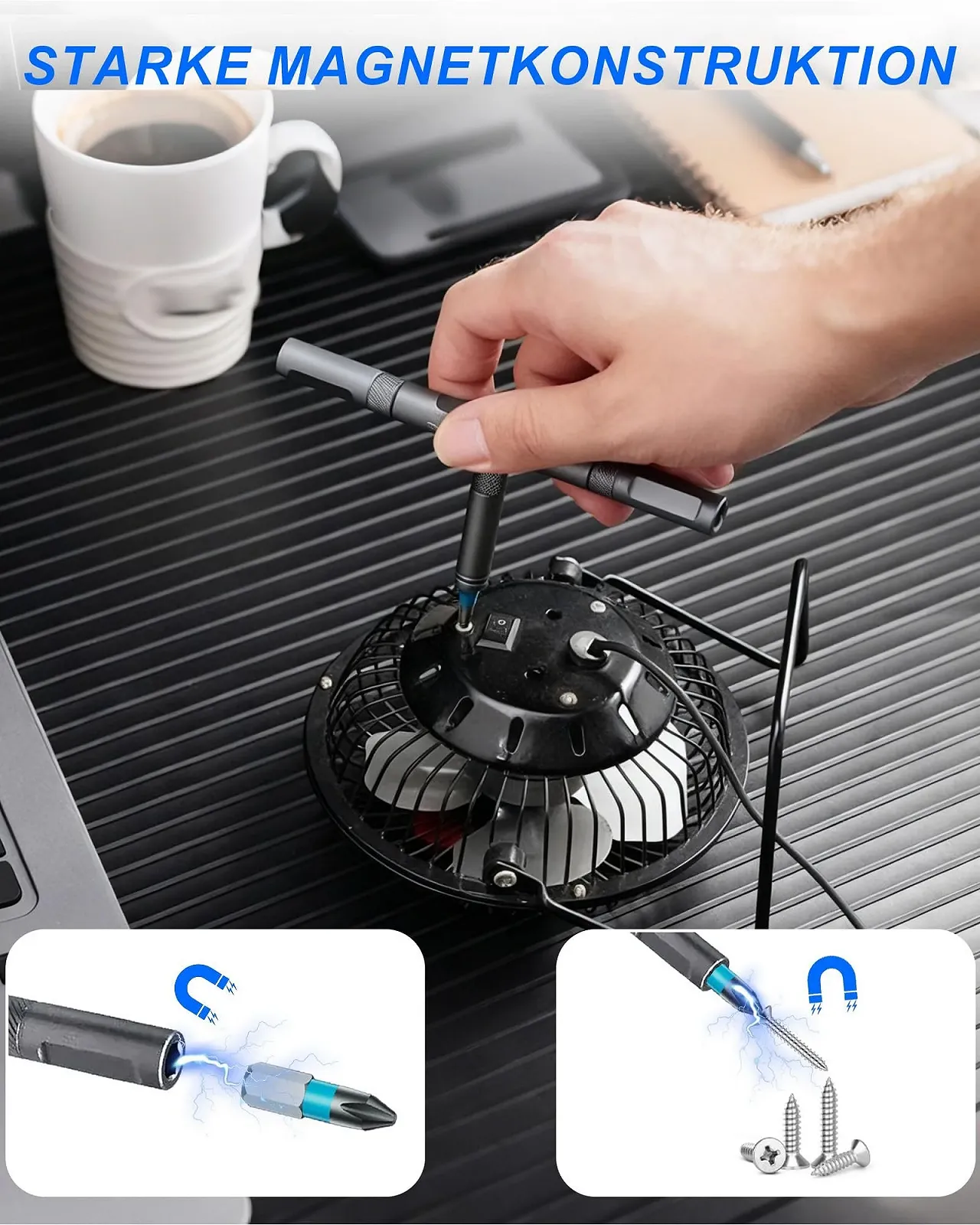 Набір магнітних викруток з тріскачкою 42-в-1 S2 Steel, фото №2