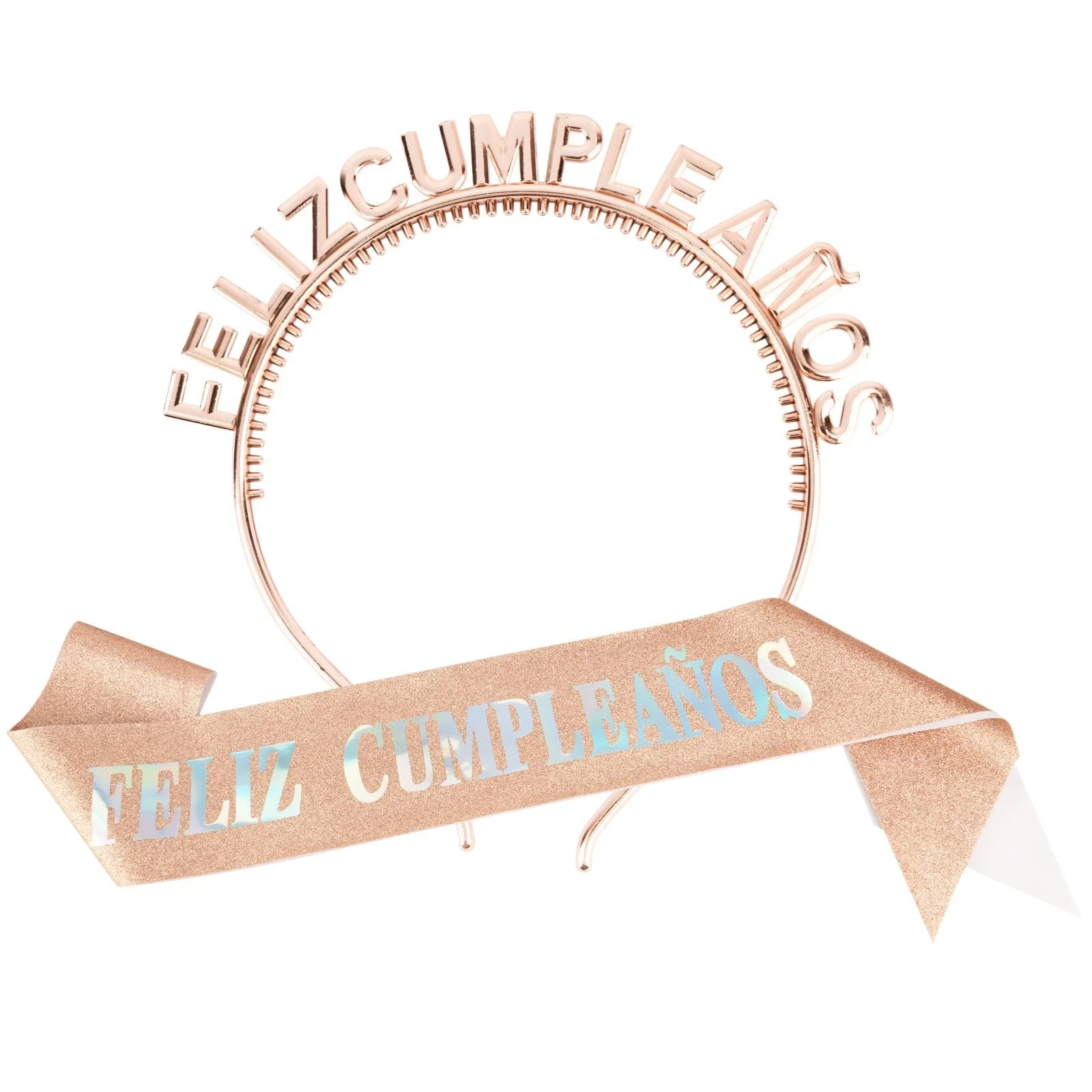 Обруч на голову Іспанська З Днем народження, фото №1