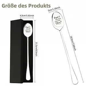 Ложка 195 см Серебристый synthetic.ua - Фото 1