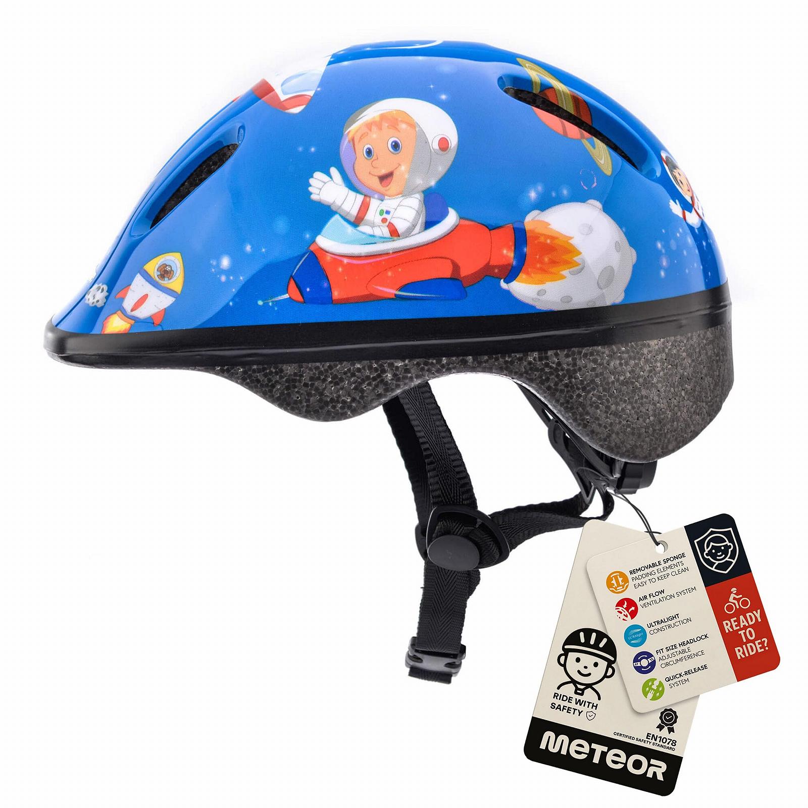 Велосипедний шолом дитячий Meteor Teddy builder, XS, S, фото №1