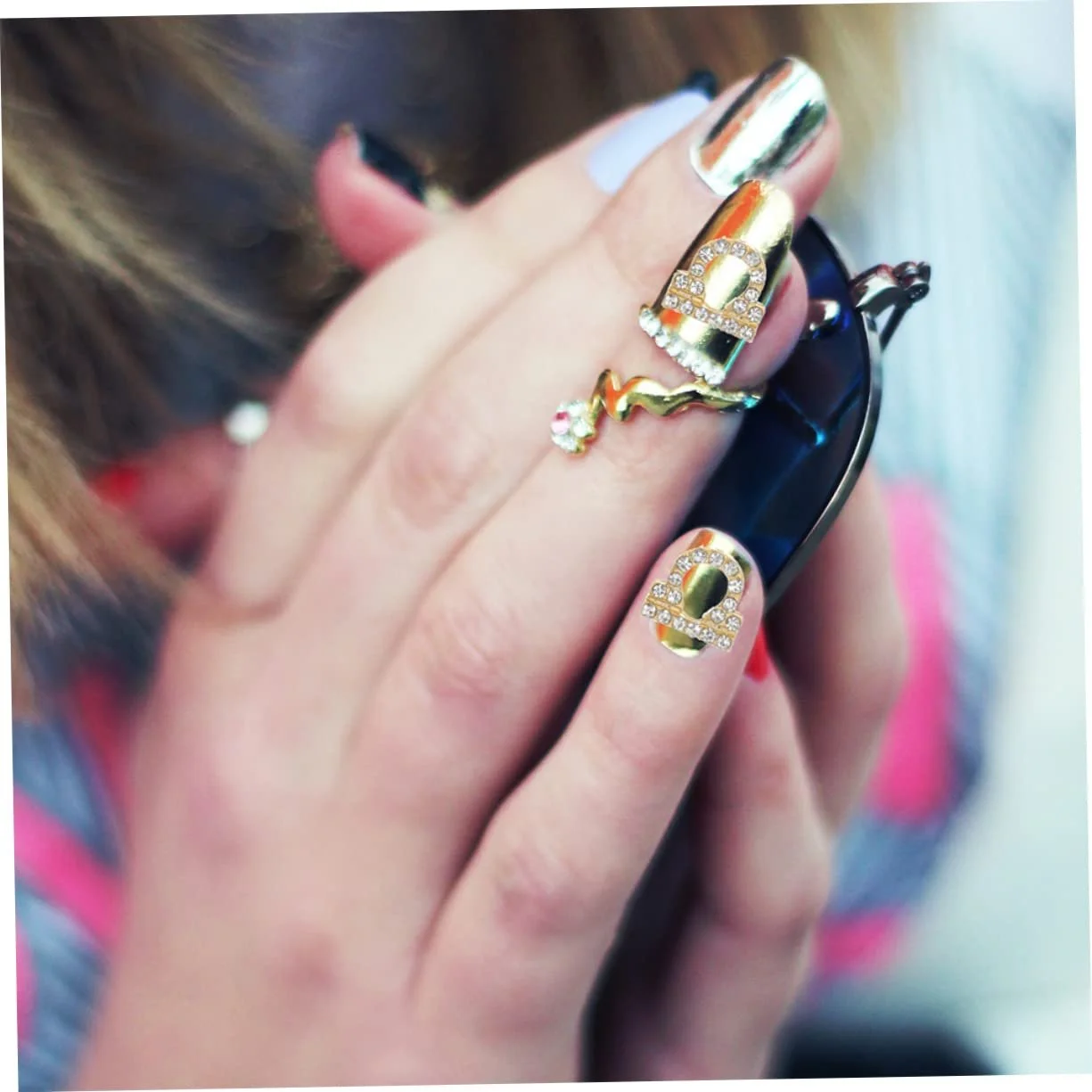 Дванадцять знаків зодіаку MERRYHAPY 48 шт. Дизайн зі стразами, фото №4 Дванадцять знаків зодіаку MERRYHAPY 48 шт. Дизайн зі стразами, фото №4