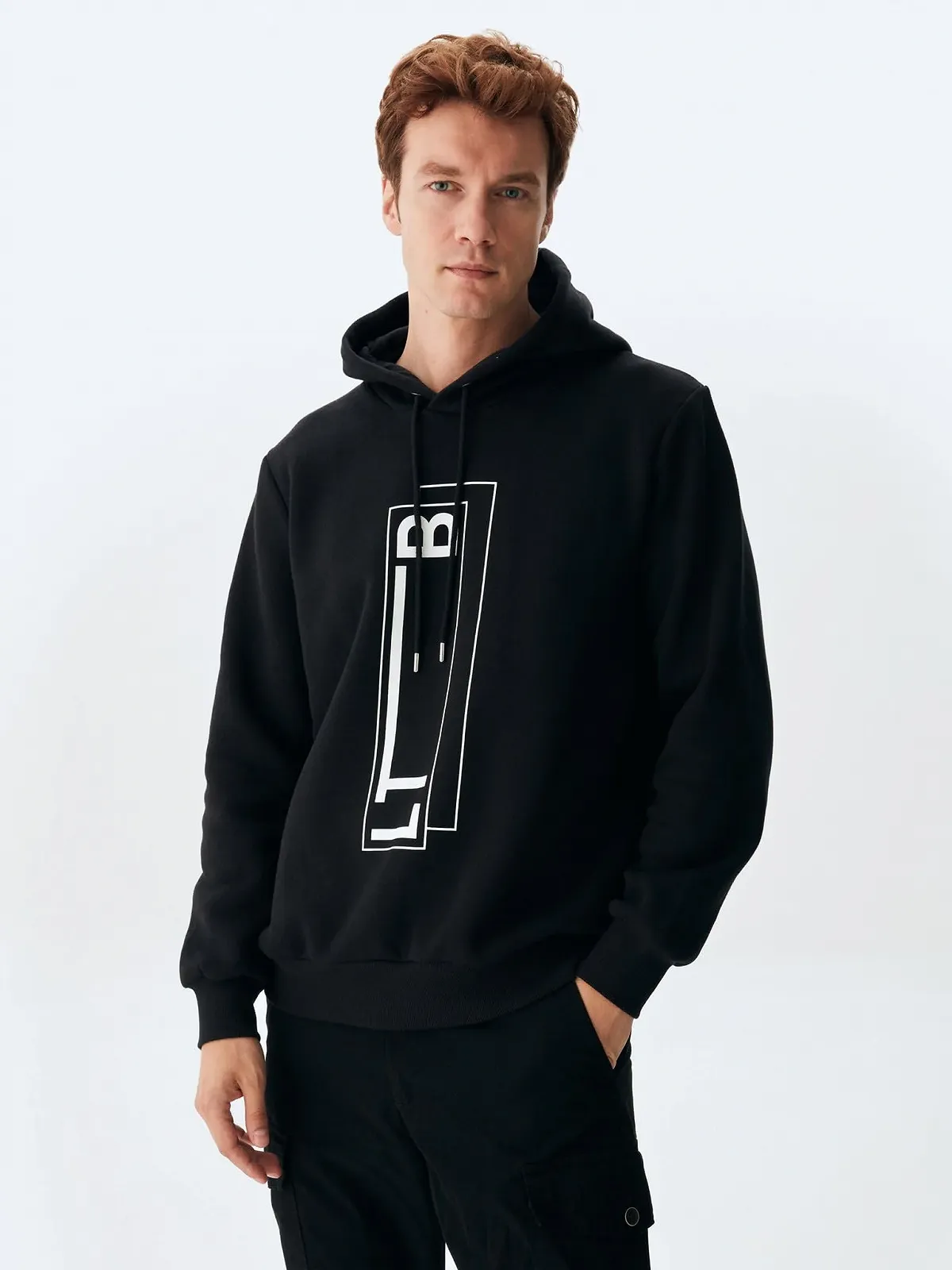 Джемпер LTB Yesili Чорний, фото №3