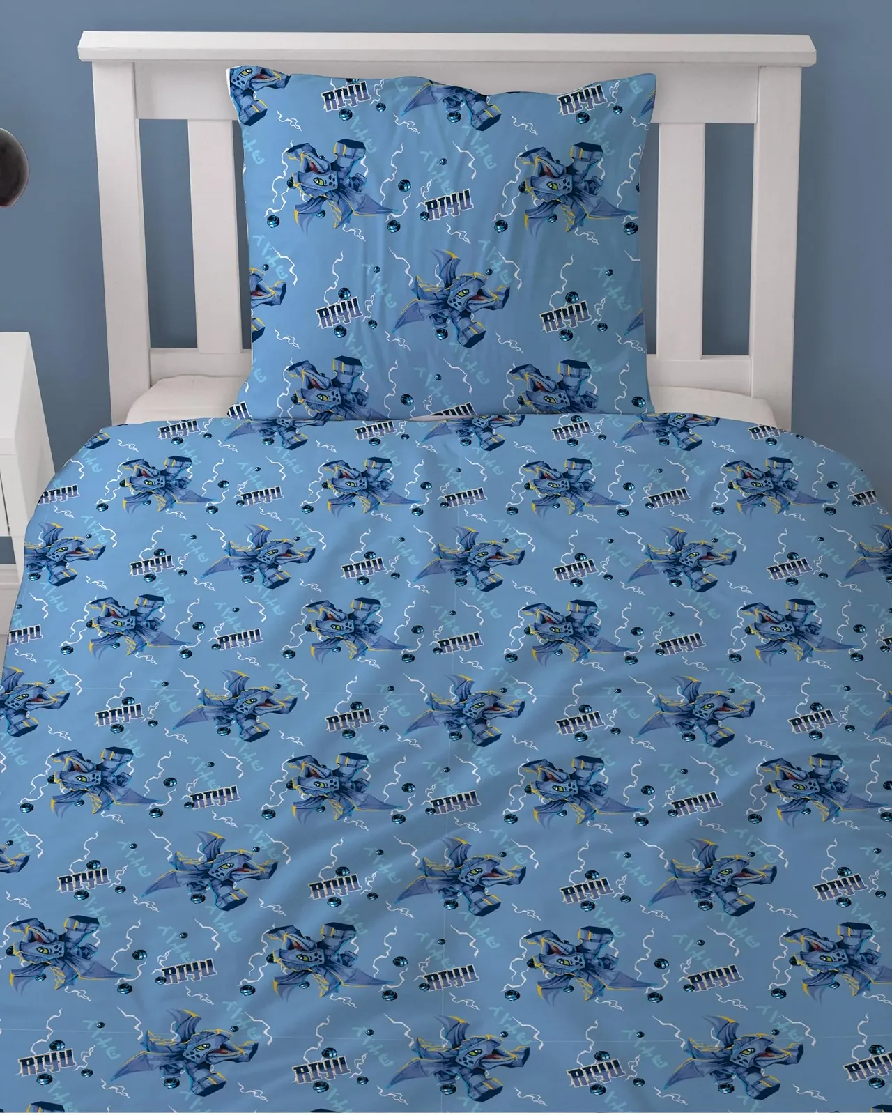 Постельное белье детское Lego Ninjago Rise of the Dragons 100% Хлопок 135 x 200 см, фото №7