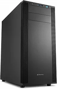 Корпус Sharkoon M25-V / Midi-Tower / 2x120mm / USB 3.0 / без БЖ / Чорний - Фото 1
