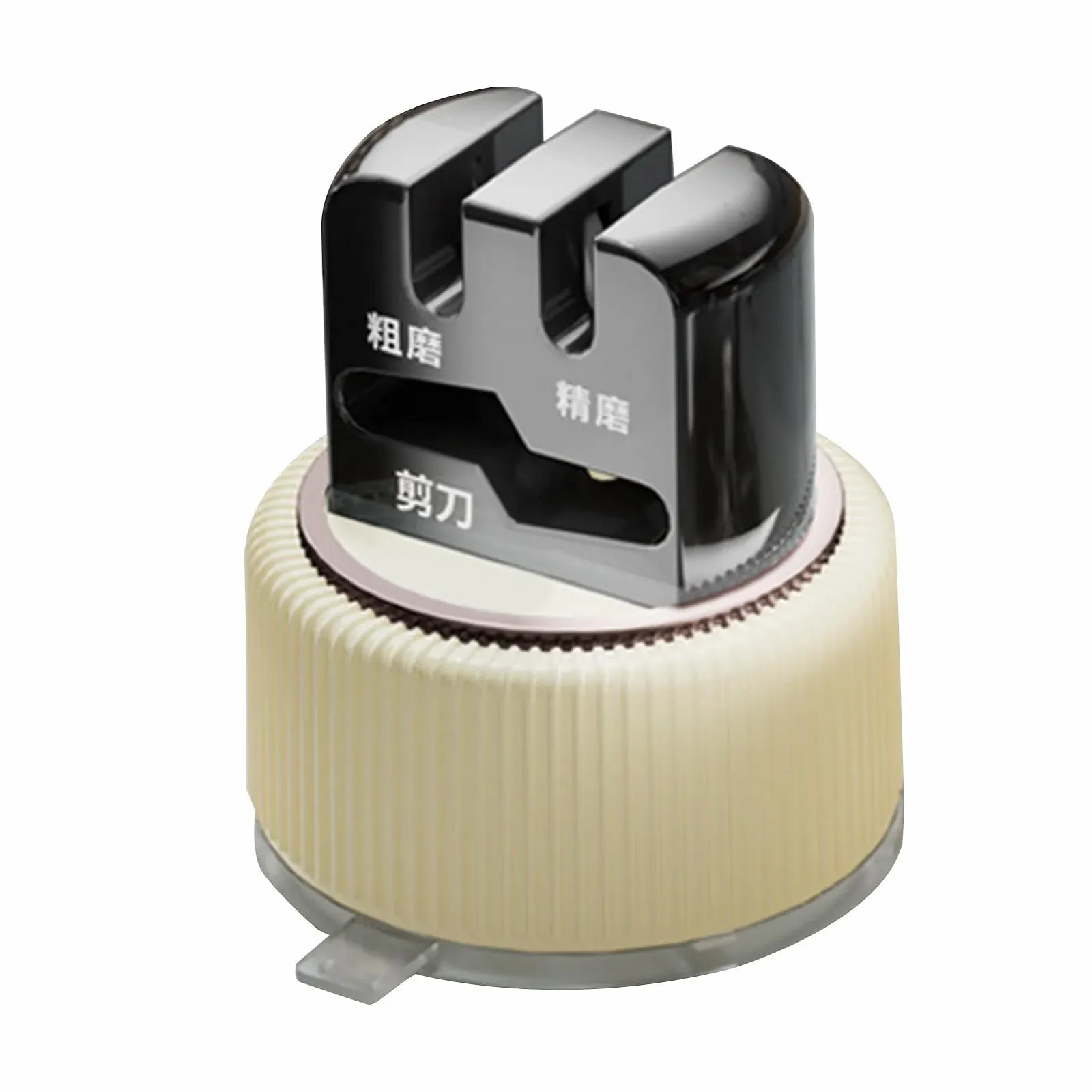 Точилка для кухонних ножів та ножиць на присосці портативна, фото №1