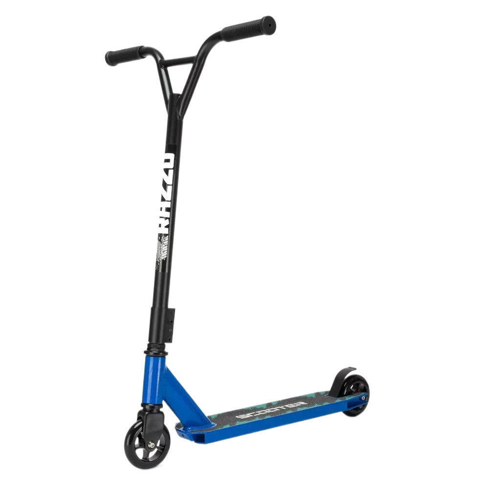 Трюковий самокат Razzo GO CITY 100 мм алюмінієвий HST1-100 Blue, фото №2 Трюковий самокат Razzo GO CITY 100 мм алюмінієвий HST1-100 Blue, фото №2