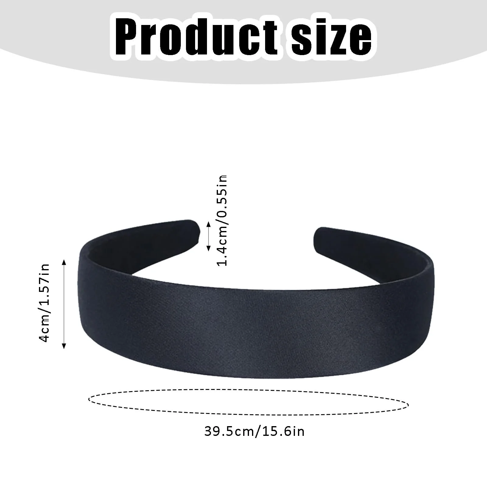 Набор из 2 широких женских обручей для волос., фото №2 Набор из 2 широких женских обручей для волос., фото №2