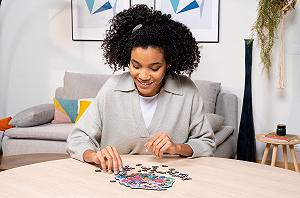 Дерев'яні пазли Ravensburger 17511 Mysterious Owl 150 деталей synthetic.ua - Фото 1