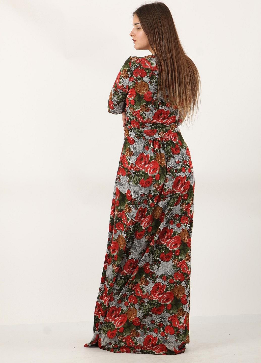 Платье Enna Levoni S Комбинированный (ND-13893-Mix), фото №5