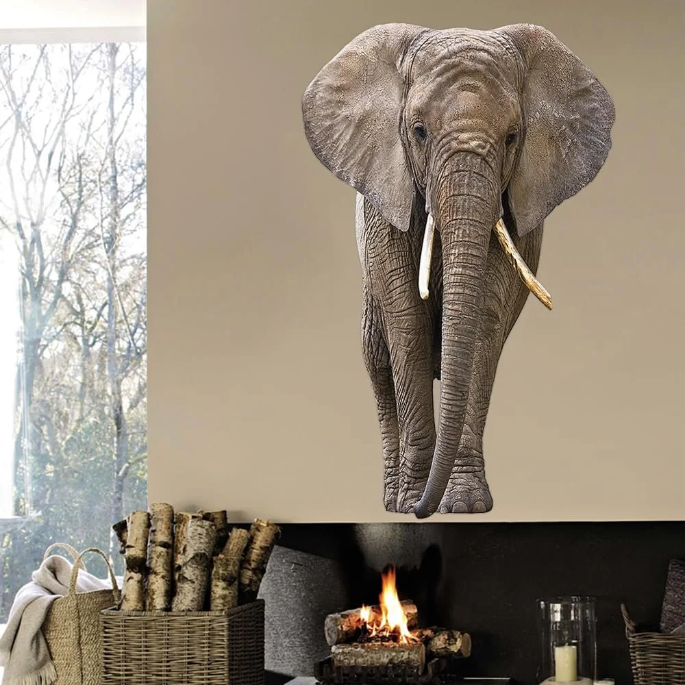 Наклейка на стену Elephant DIY Elephant для детской комнаты и гостиной, фото №4