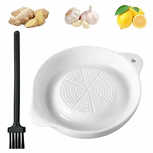 Набор керамической терки, круглый фарфоровый. - Фото 1