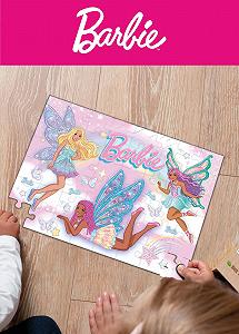 Двусторонний пазл-раскраска Lisciani Barbie 48 элементов 25 x 35 см цена на synthetic.ua - Фото 1 Двусторонний пазл-раскраска Lisciani Barbie 48 элементов 25 x 35 см synthetic.ua - Фото 1