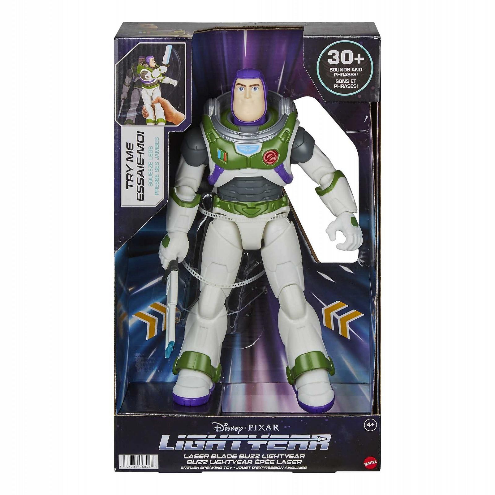 Фігурка Buzz Lightyear HJC60 Меч-світло Базз Лайтер 30 см, велика, з механічним рухом, світлом, понад 30 звукових ефектів, рухома, фото №6