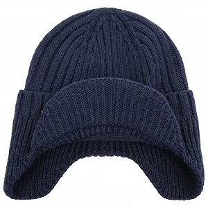 Шапка-бини Barts Chert Kids Вязаная Детская Шапка Зимняя Шапка с козырьком synthetic.ua - Фото 1