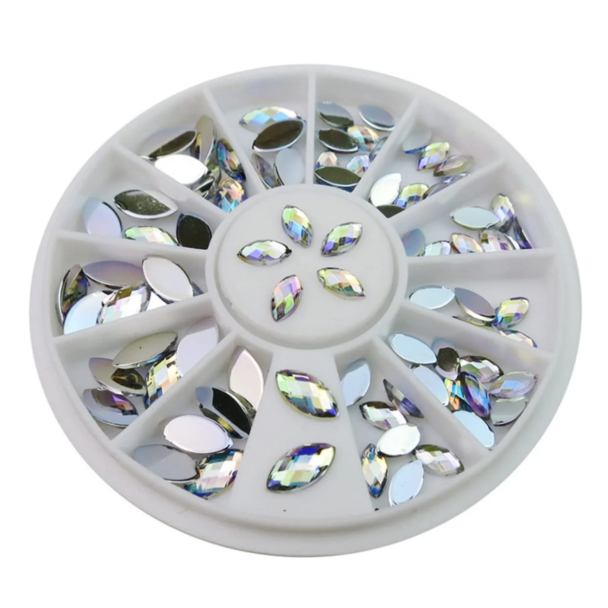 Набір для дизайну нігтів Healeved, різнокольорові діаманти, фото №8