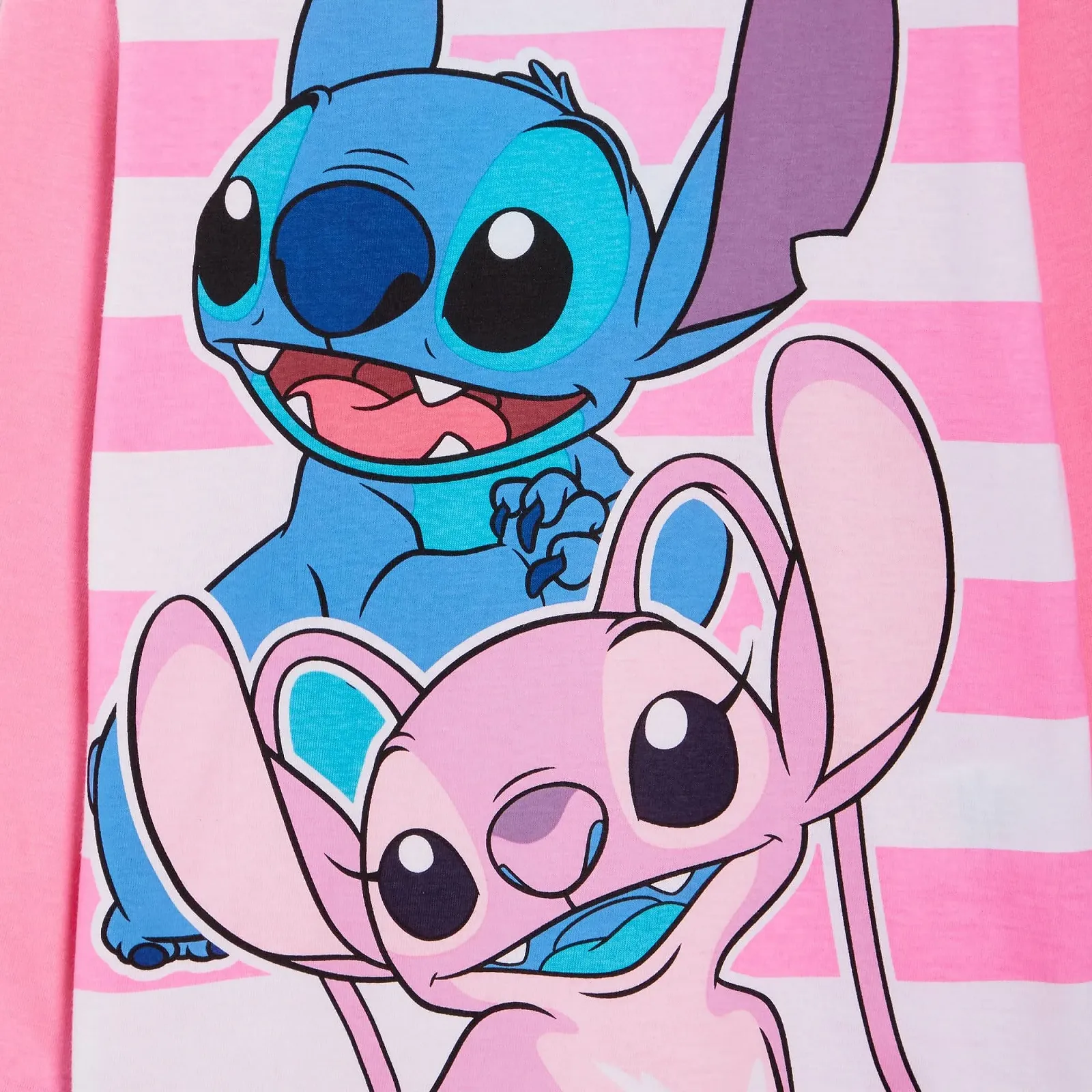 Піжама Lilo & Stitch Angel для дівчат, дитячий комплект: футболка з довгими рукавами, фото №3