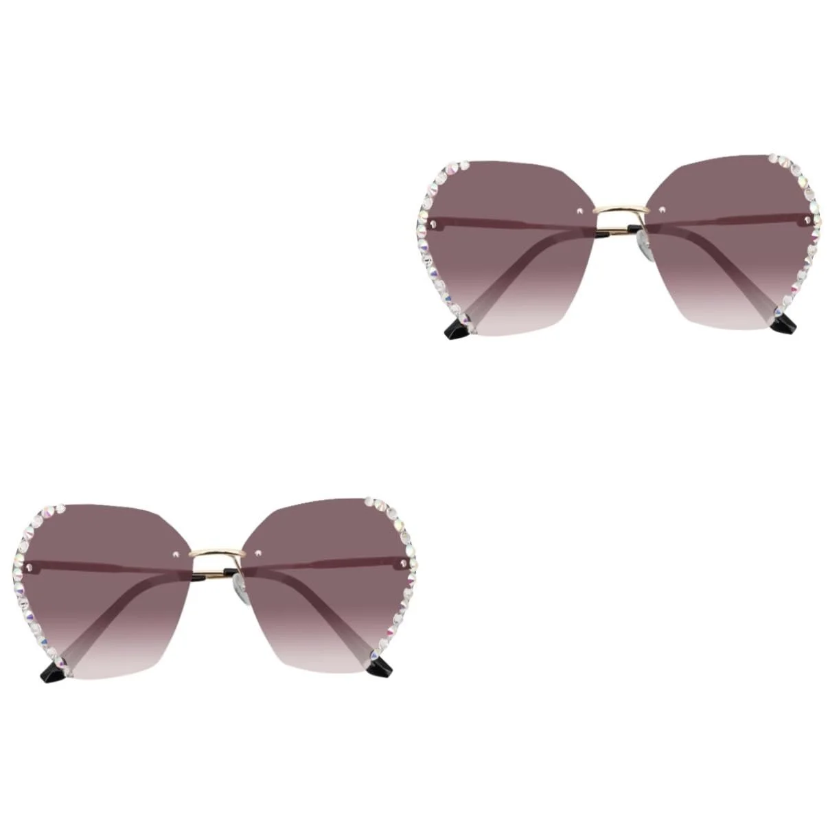 Окуляри PACKOVE 2 Oversized Жіночі Кольорові, фото №1