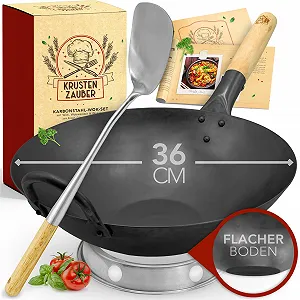 Сковорода-Wok KRUSTENZAUBER Сталь 36 см - Фото 1