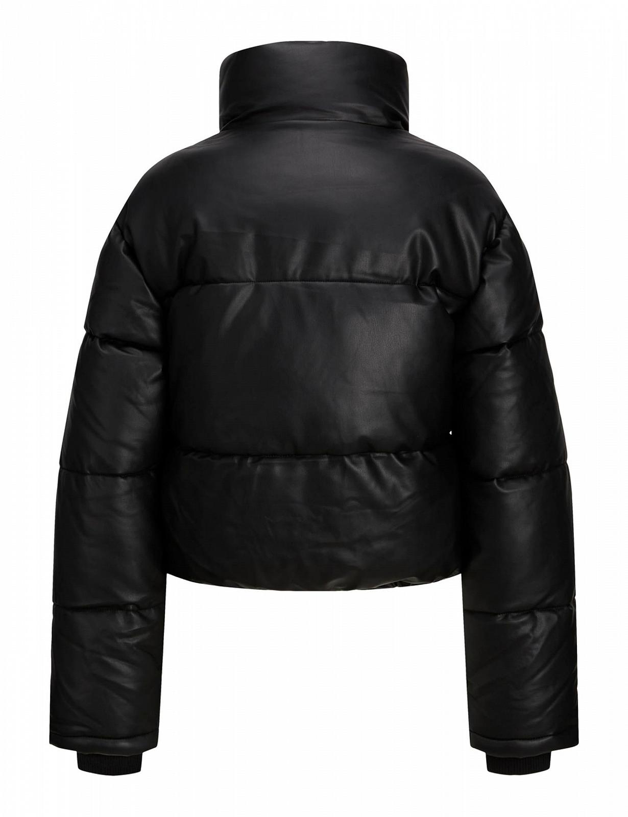 Куртка JJXX Jxbreezy из искусственной кожи, короткая, OTW Sn, пуховик, фото №2