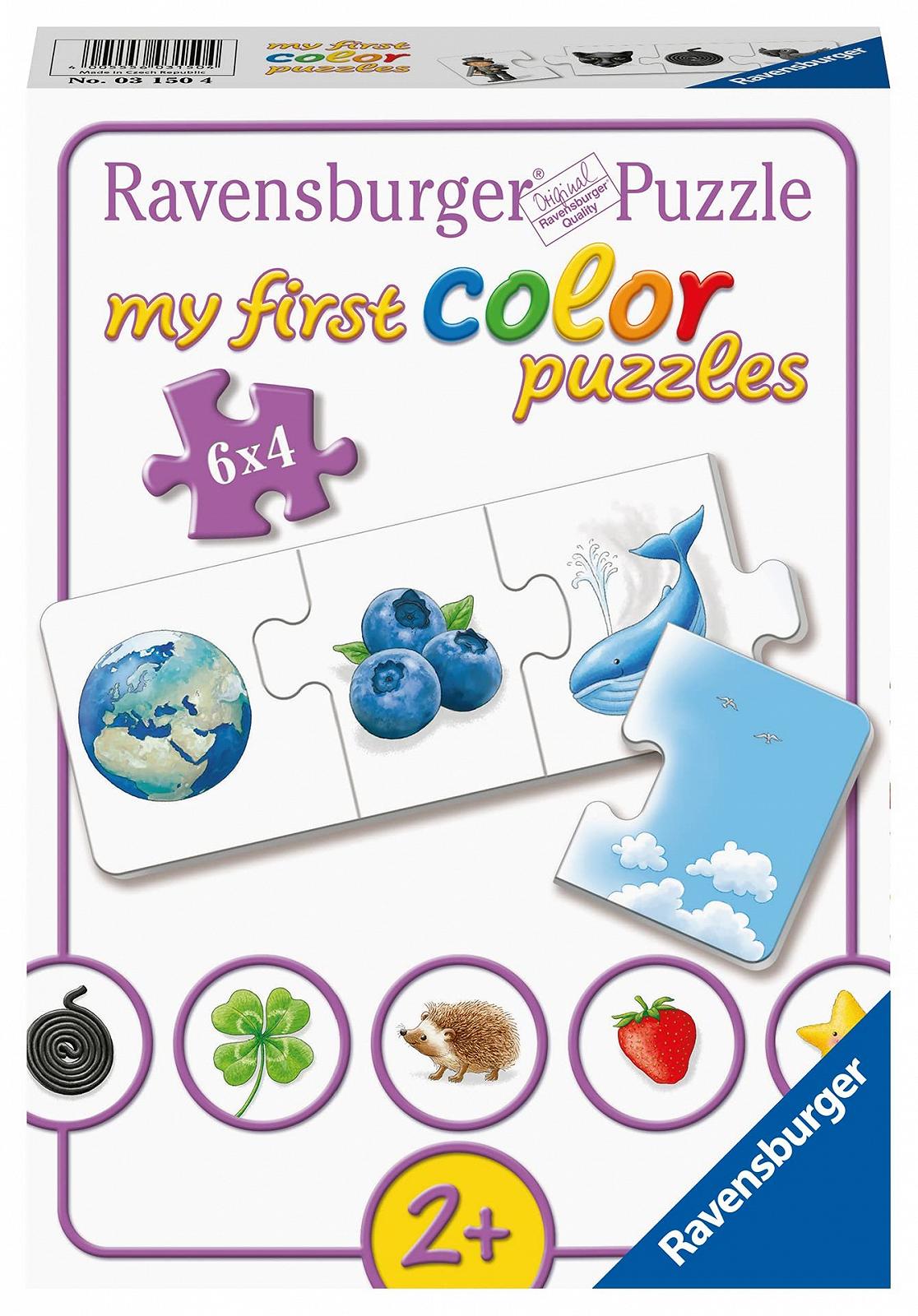 Пазл Ravensburger 03150 Learning Colours 6 x 4 детали, фото №1