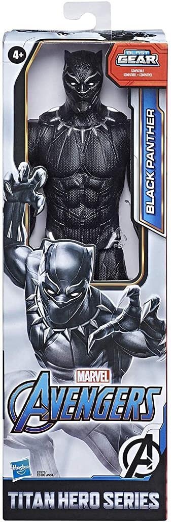 Фигурка Marvel Avengers Titan Hero Black Panther 30 см с Titan Hero Power FX Port, фото №4