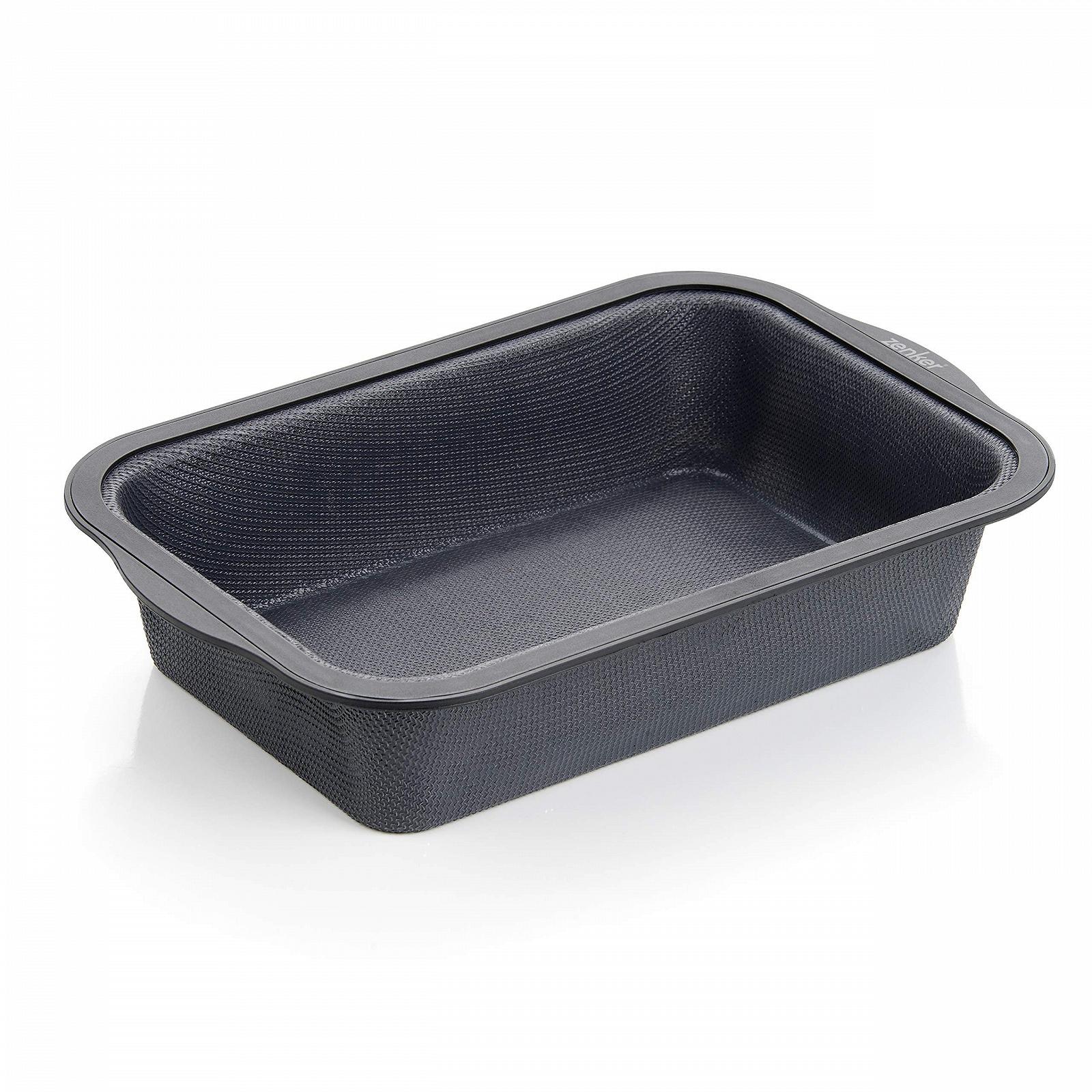 Форма для запікання Zenker 28.5 x 18.5 x 6 см силіконова з нейлоновим краєм Black, фото №1