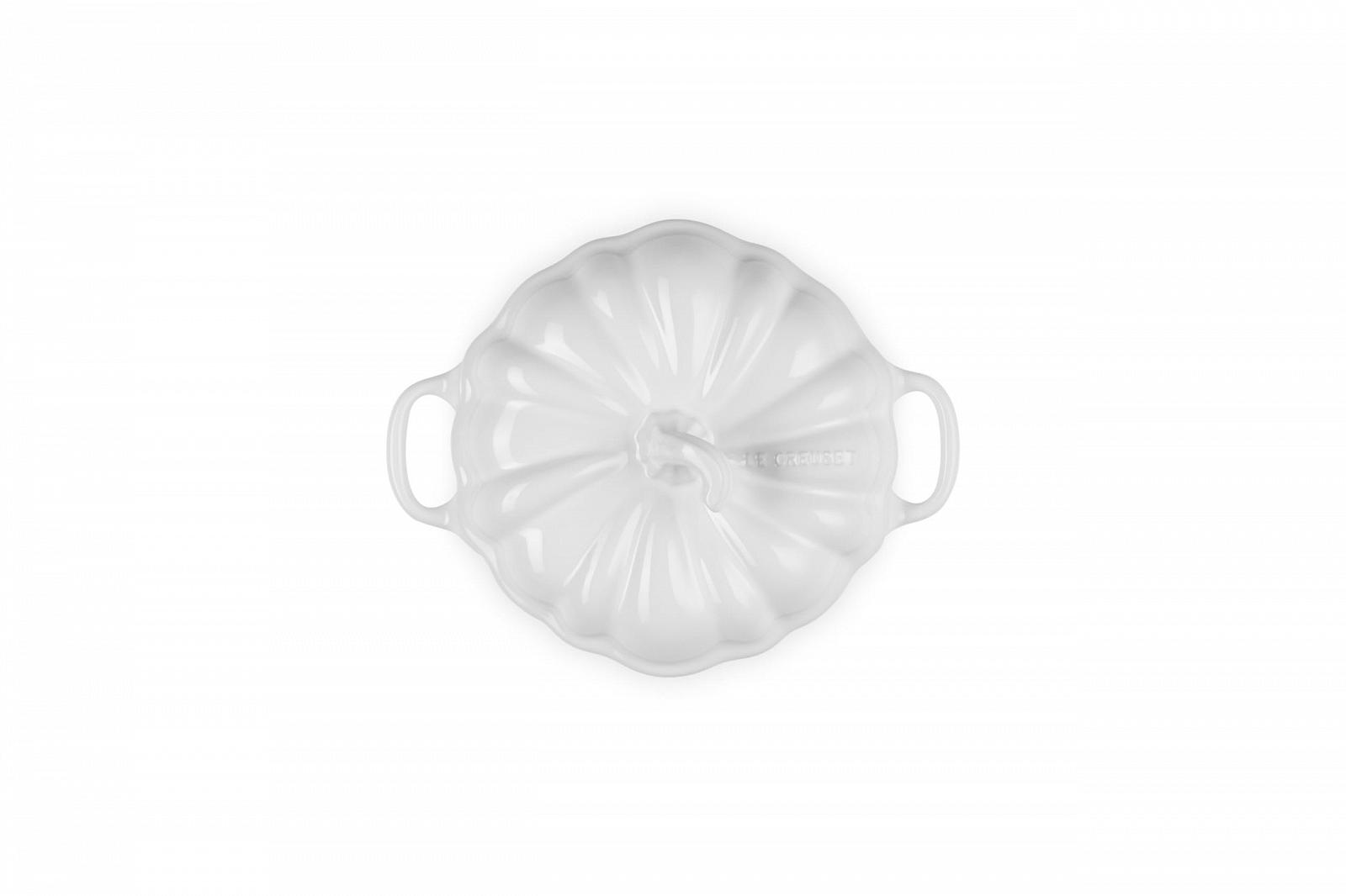 Кокотниця Le Creuset Stoneware Figural Pumpkin 350 мл Біла, фото №2 Кокотниця Le Creuset Stoneware Figural Pumpkin 350 мл Біла, фото №2