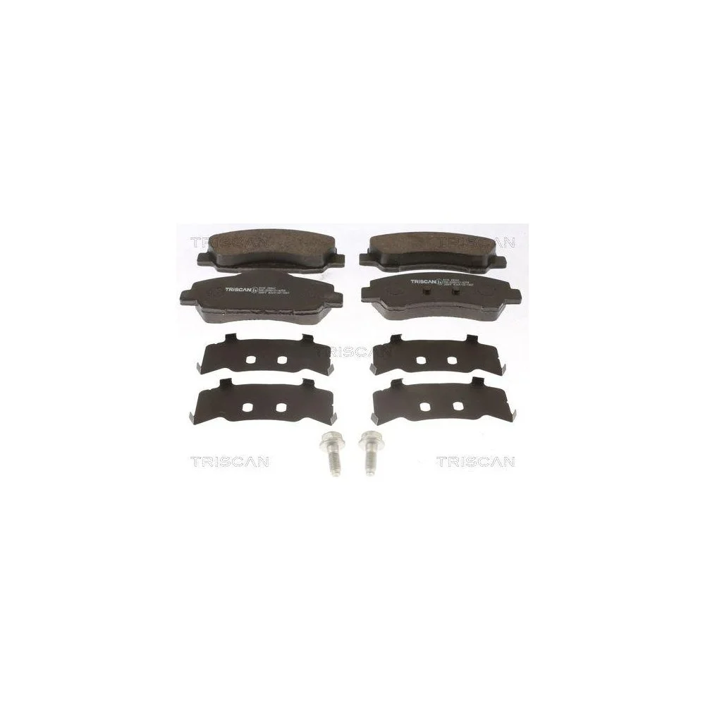 Комплект гальмівних колодок TRISCAN 8110 28062 для CITROËN PEUGEOT, фото №1 Комплект гальмівних колодок TRISCAN 8110 28062 для CITROËN PEUGEOT, фото №1