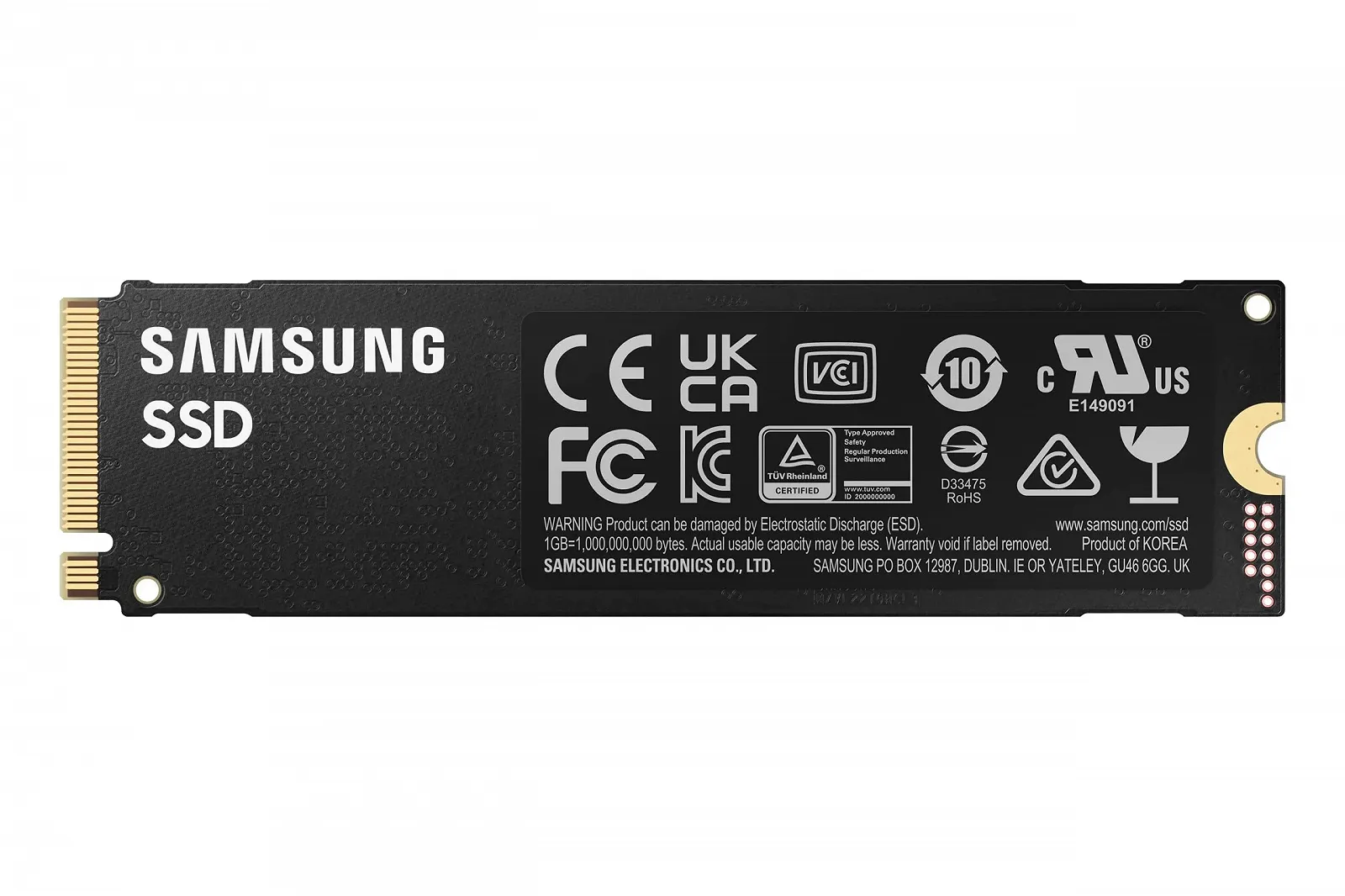 Внутренний SSD диск Samsung 980 PRO MZ-V8P2T0BW 2 ТБ PCIe 4.0 NVMe M.2 (2280), фото №2 Внутренний SSD диск Samsung 980 PRO MZ-V8P2T0BW 2 ТБ PCIe 4.0 NVMe M.2 (2280), фото №2