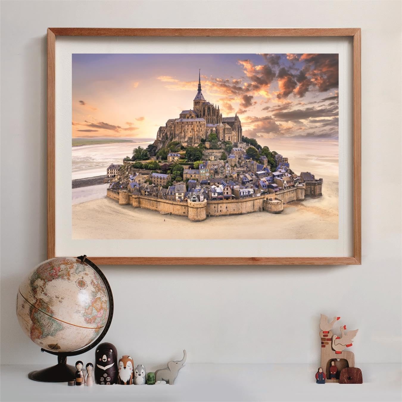 Пазл Clementoni Puzzle Collection The Mont Saint-Michel Rising 1500 Pieces 31730, фото №6