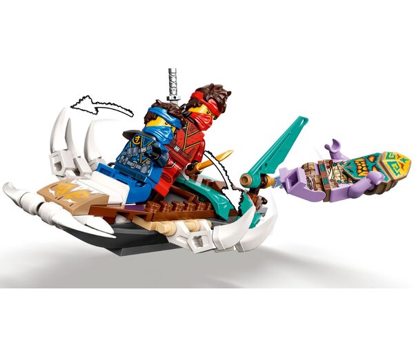 Конструктор LEGO Ninjago Морская битва на катамаране 71748, фото №8