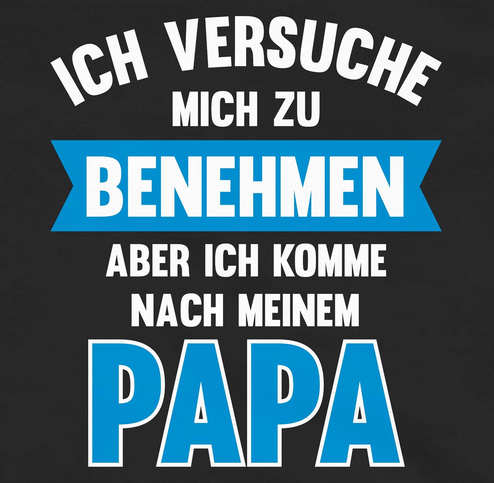 Худі для дітей Shirtracer Зображення Ich versuche Mich zu benehmen Aber ich komme nach Meine Papa, фото №2