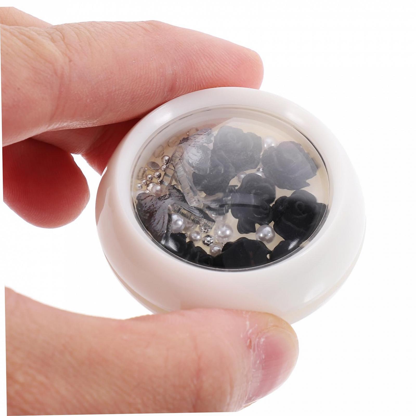 Украшения для ногтей POPETPOP 2шт Набор подвесок для DIY-маникюра, драгоценные камни для маникюра, цветочные подвески для ногтей, маленькие драгоценные камни для украшения ногтей, фото №6