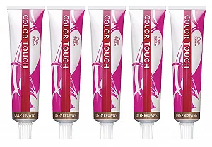 Фарба для волосся Wella Professionals Color Touch 4/0 Середній Коричневий 60 мл (5 шт) - Фото 1