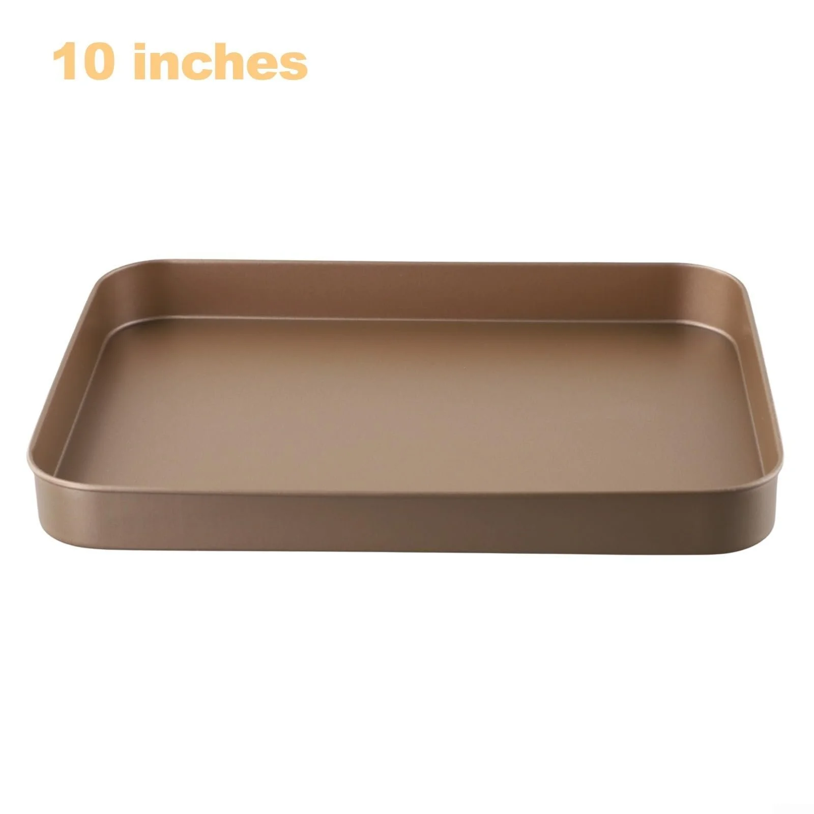 Форма для выпечки прямоугольная из углеродистой стали бесшовная с закругленным краем, фото №4