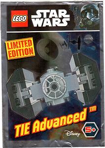 Конструктор LEGO Star Wars Episode 4/5/6 Limited Edition TIE Advanced Foil Pack - Фото 1
