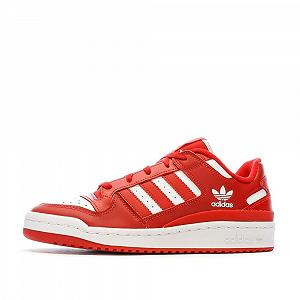 Кроссовки Adidas Forum Low Cl HQ1495 Красный - Фото 1