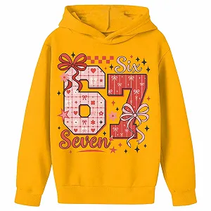 Худи с принтом 67 - Фото 1