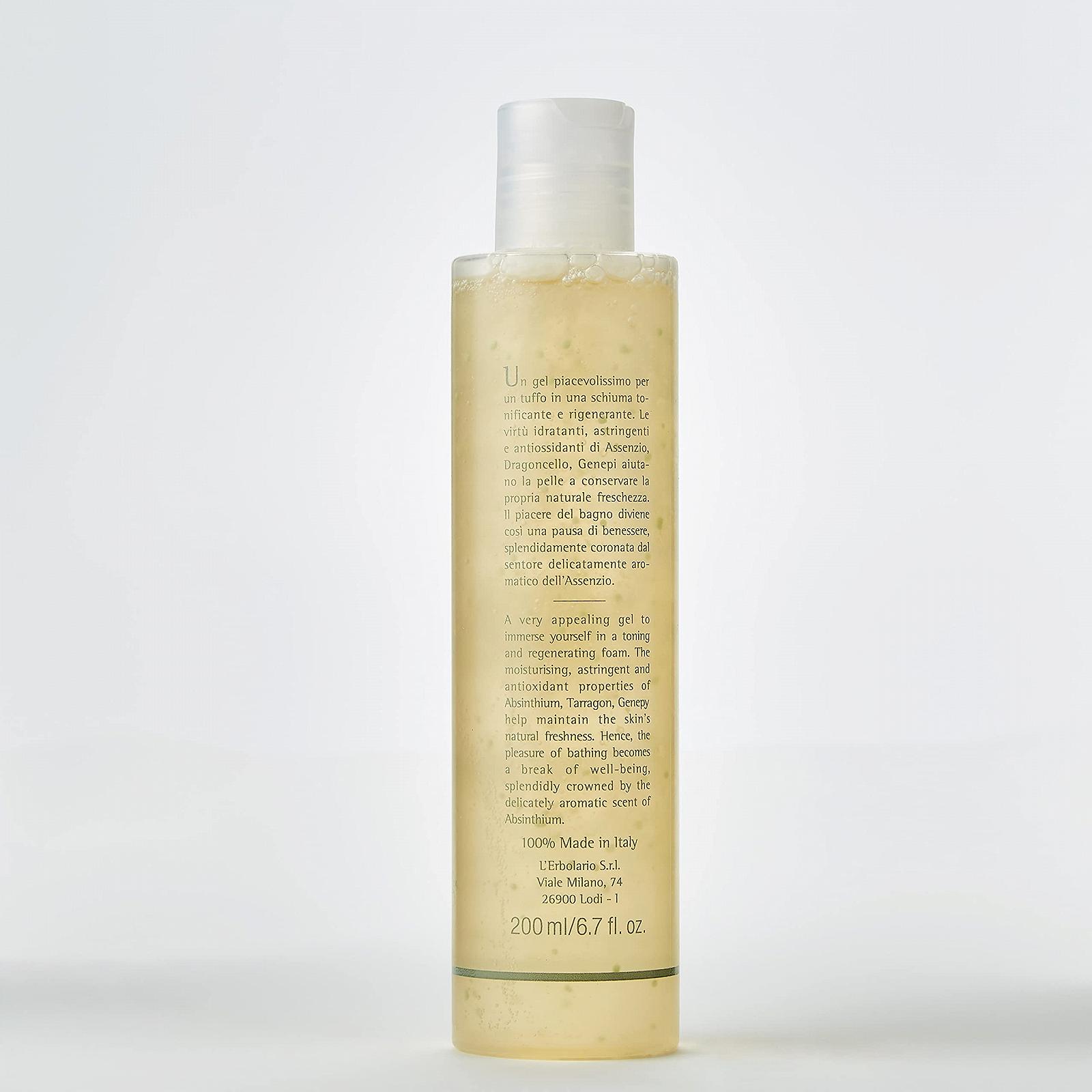 Гель для ванны L'Erbolario Absinthe 200 мл, фото №3 Гель для ванны L'Erbolario Absinthe 200 мл, фото №3