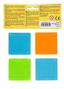 Пазли-п'ятнашки Idena Party Fun 40431 набір з 4 штук 5,5 x 5,5 см synthetic.ua - Фото 1