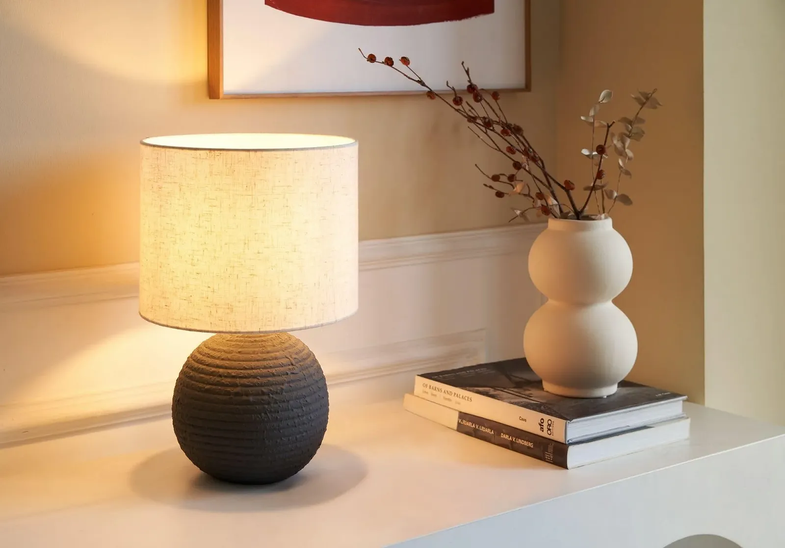 Настільна лампа Paulmann Pauleen Pure Beauty 48357 E14 Max. 20 W Anthracite White, фото №2