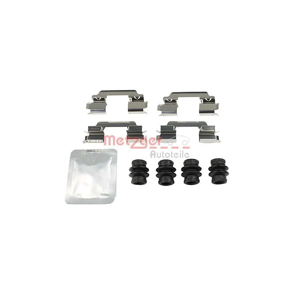 Монтажний комплект гальмівних колодок METZGER 109-0010 GREENPARTS задня вісь, фото №1