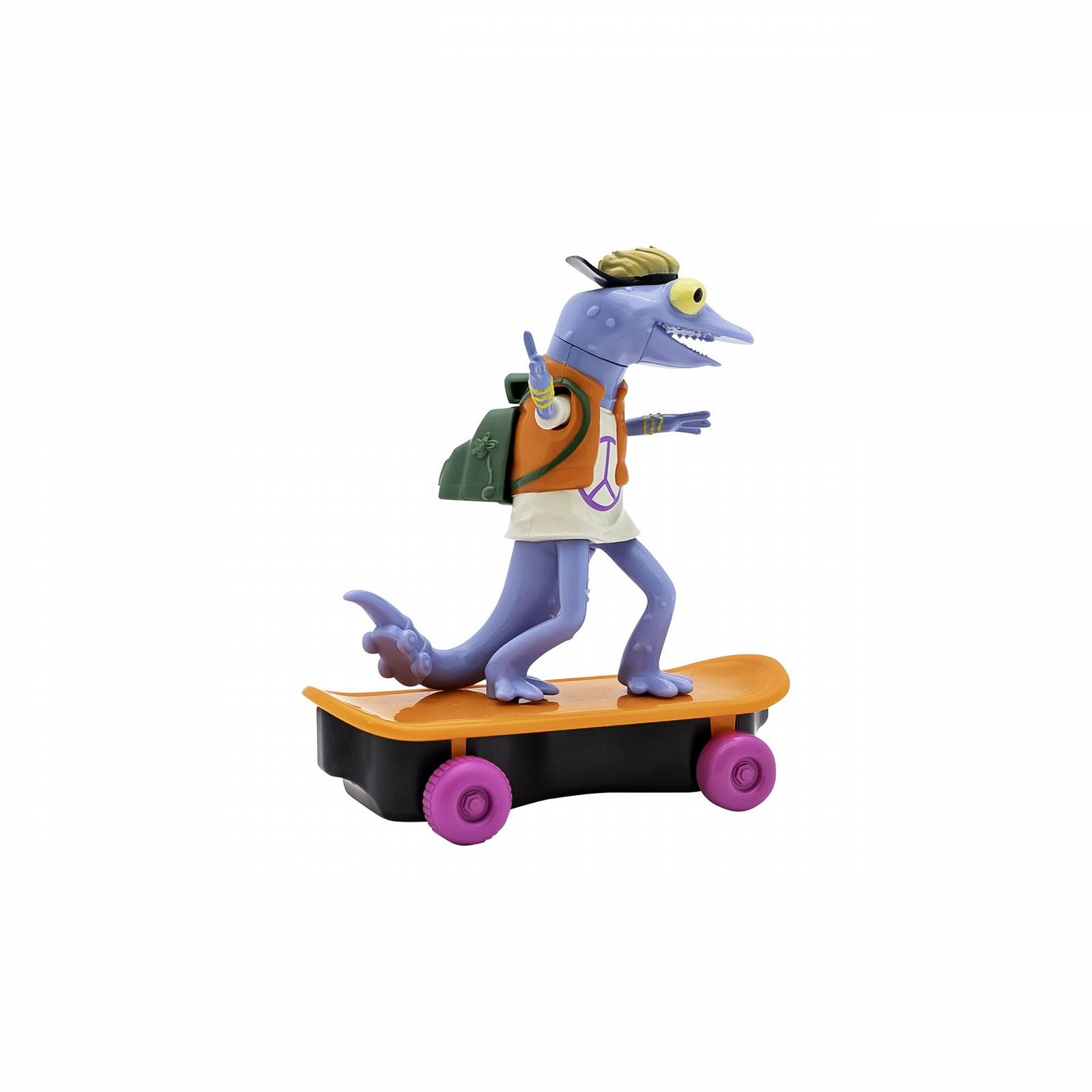 Фигурка на скейте TMNT Sewer Shredders Mondo Gecko, 13 см, фото №3