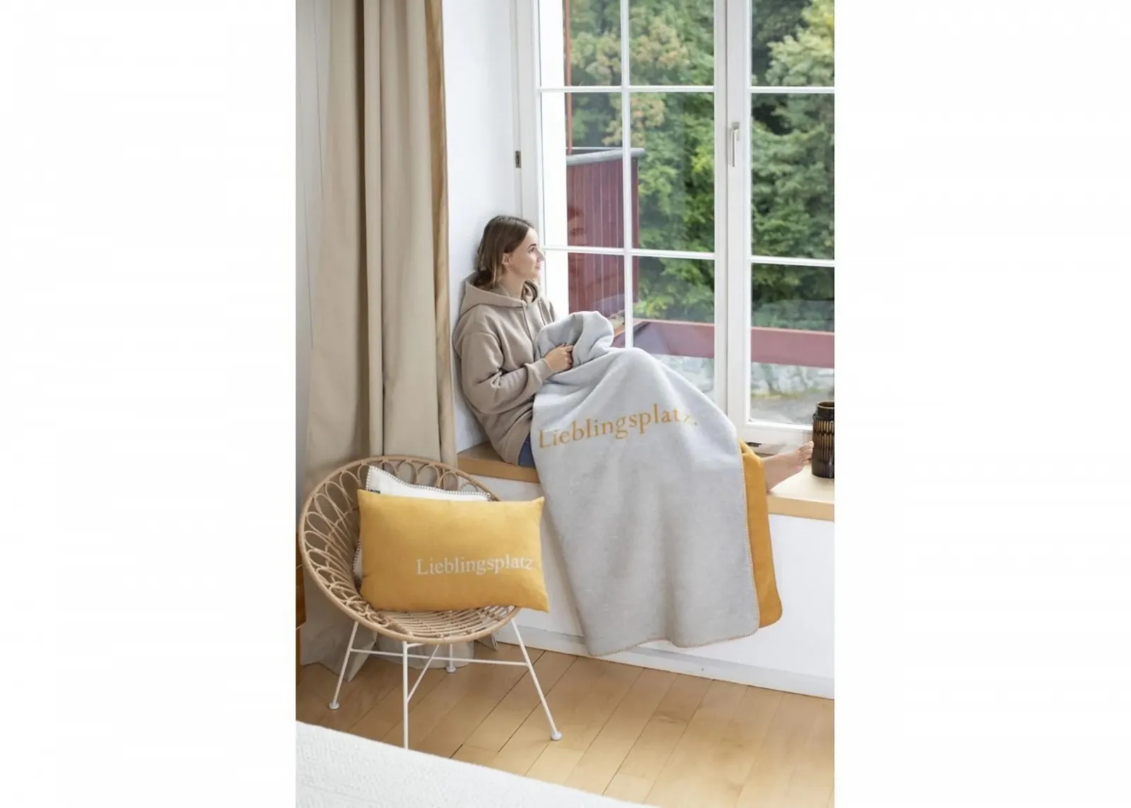 Одеяло David Fussenegger [W0724] С мотивом любимого места 200 x 150 см, фото №3