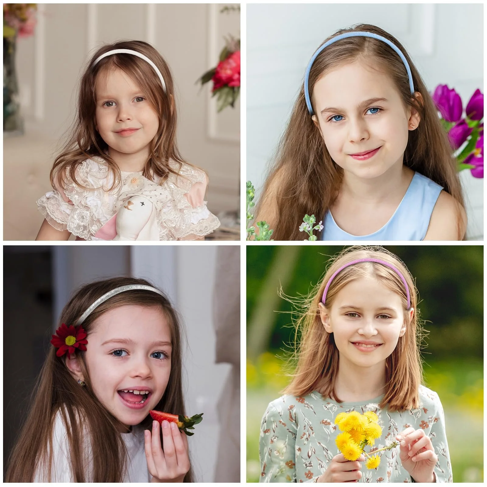 Набір обручів для волосся 6 шт, фото №5