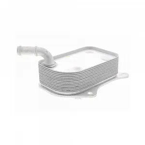 Масляный радиатор двигателя VEMO V15-60-6071 Original VEMO Quality для AUDI SEAT SKODA VW - Фото 1