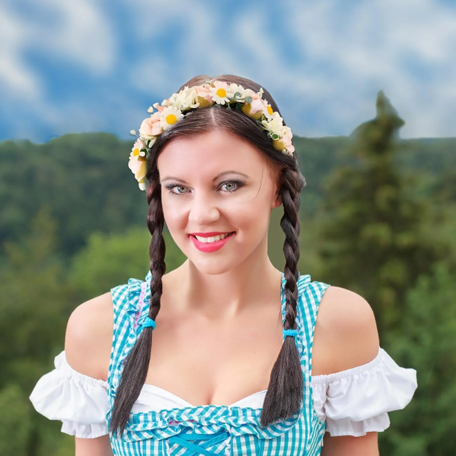 Обруч Цветы, фото №5